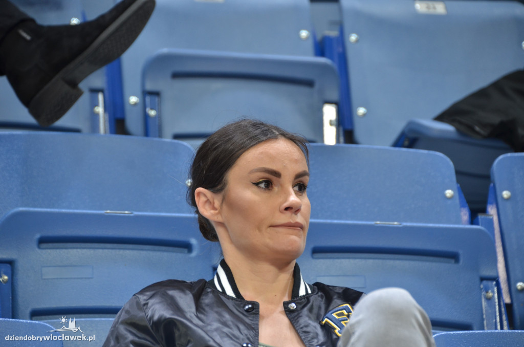 Kibice na meczu Anwil Włocławek vs CSU Sibiu
