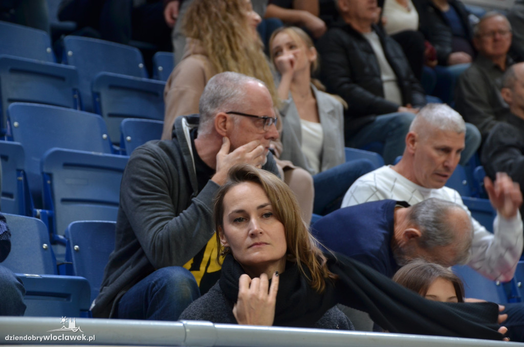 Kibice na meczu Anwil Włocławek vs CSU Sibiu