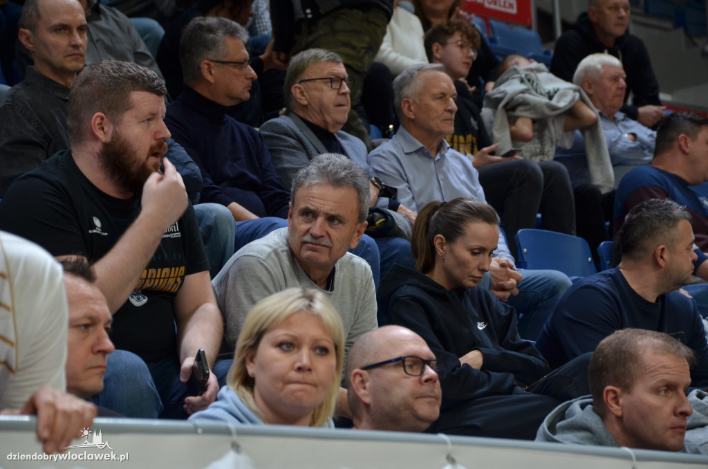 Kibice na meczu Anwil Włocławek vs CSU Sibiu