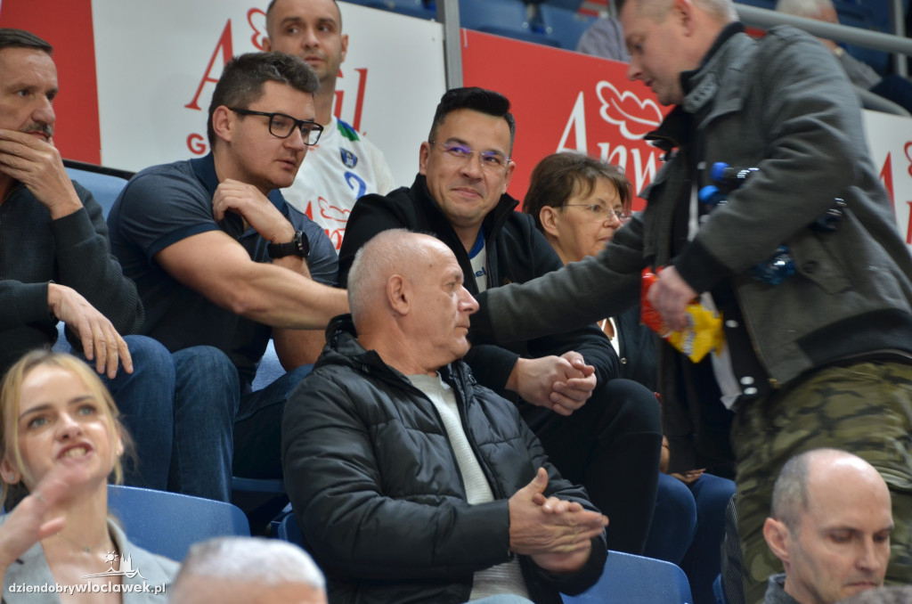 Kibice na meczu Anwil Włocławek vs CSU Sibiu