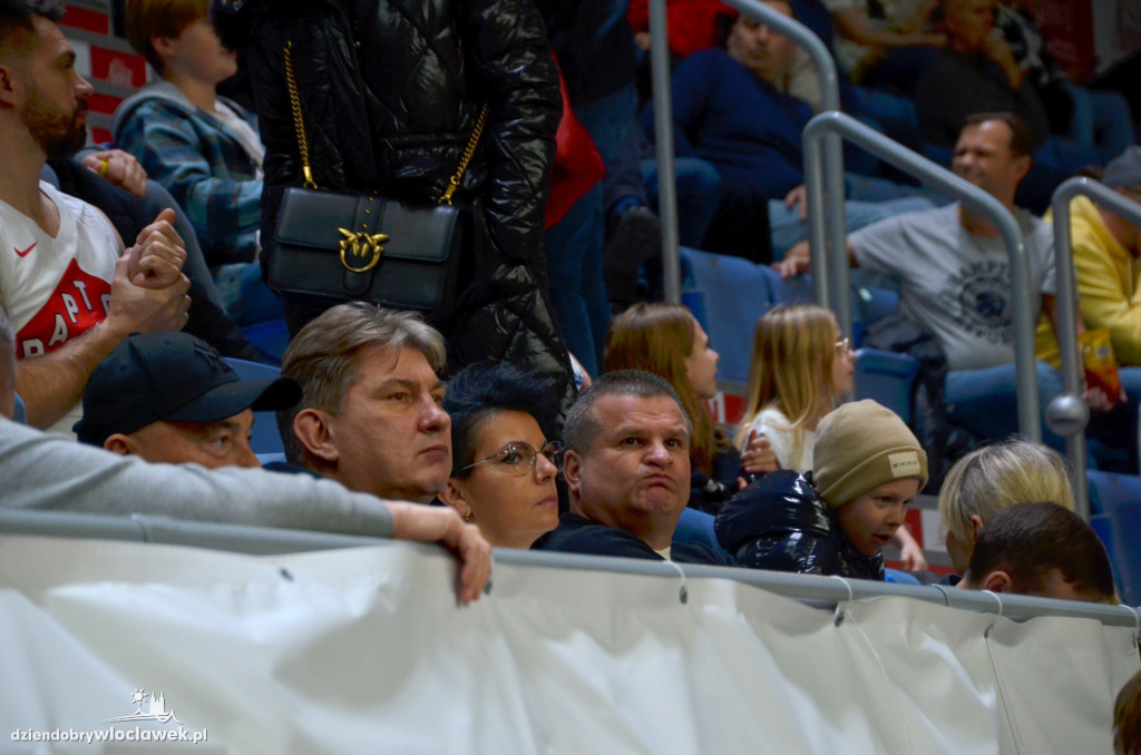 Kibice na meczu Anwil Włocławek vs CSU Sibiu