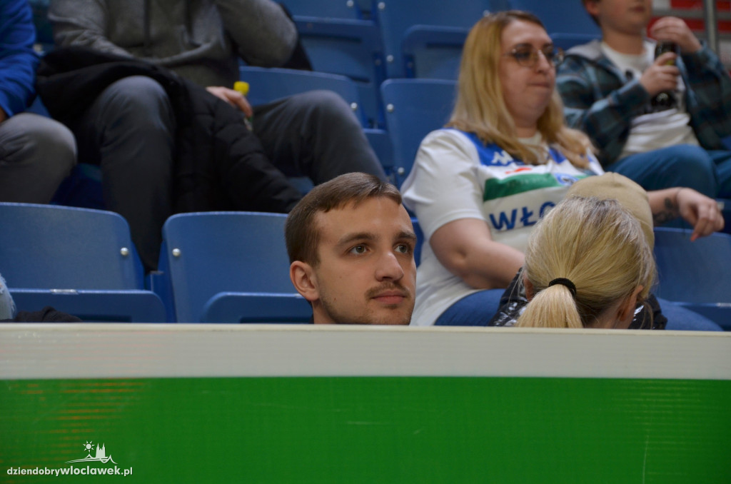 Kibice na meczu Anwil Włocławek vs CSU Sibiu