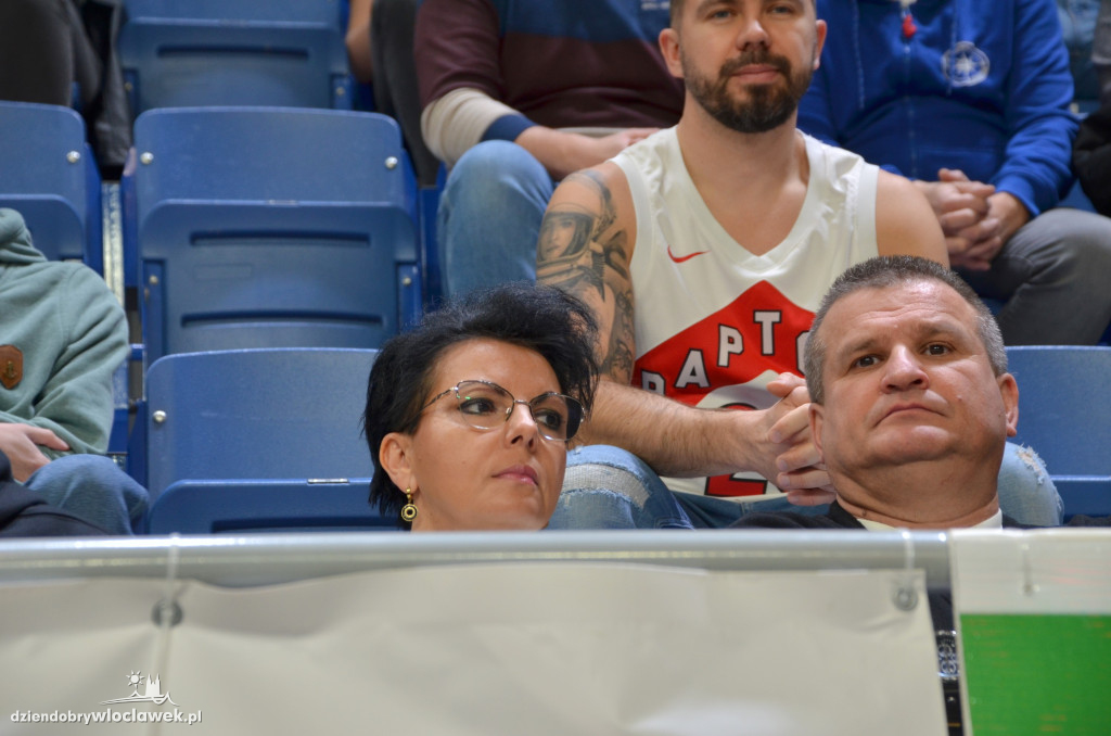 Kibice na meczu Anwil Włocławek vs CSU Sibiu