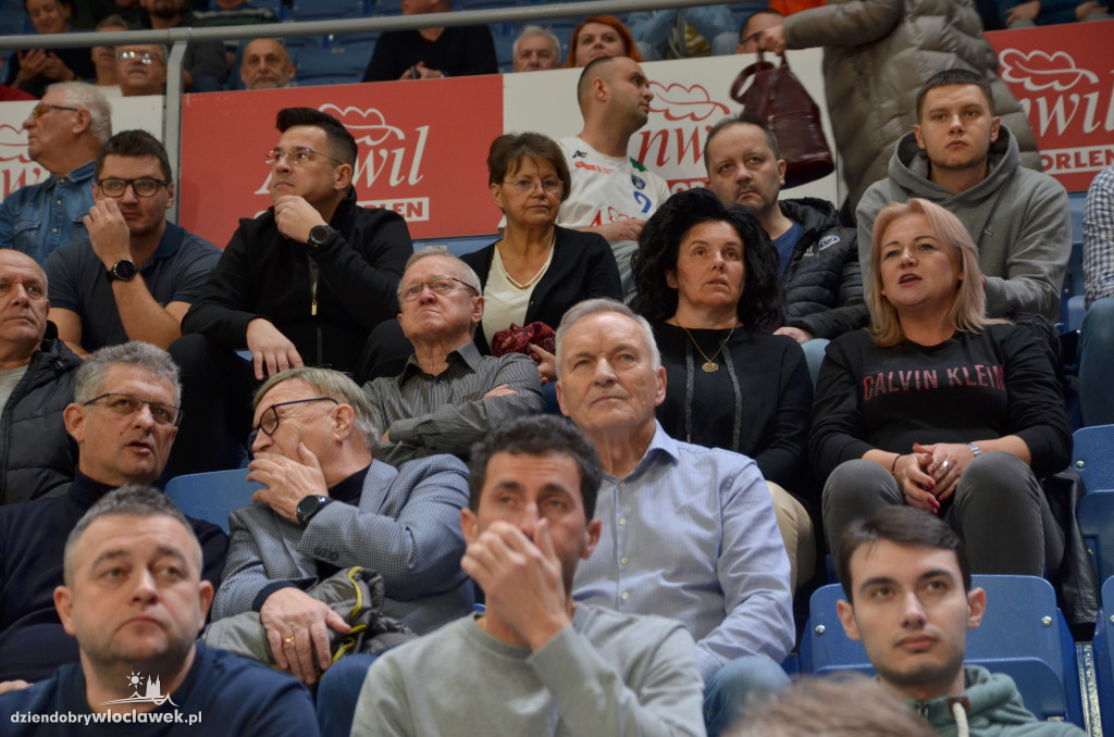 Kibice na meczu Anwil Włocławek vs CSU Sibiu