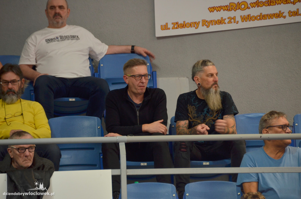 Kibice na meczu Anwil Włocławek vs CSU Sibiu