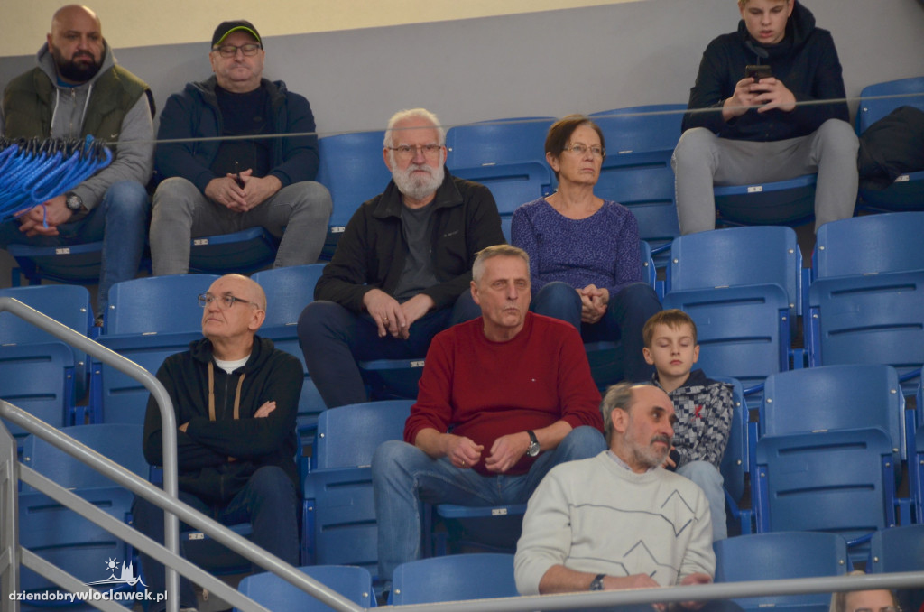 Kibice na meczu Anwil Włocławek vs CSU Sibiu