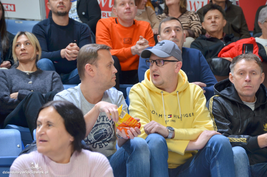 Kibice na meczu Anwil Włocławek vs CSU Sibiu