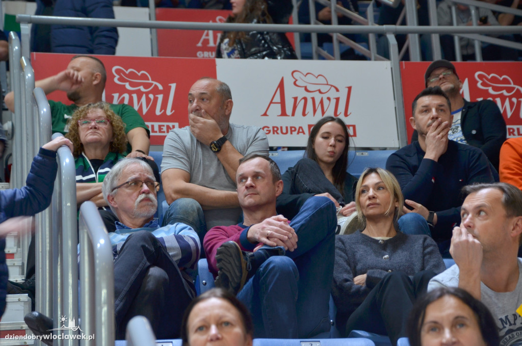 Kibice na meczu Anwil Włocławek vs CSU Sibiu