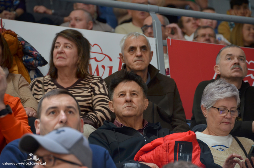 Kibice na meczu Anwil Włocławek vs CSU Sibiu