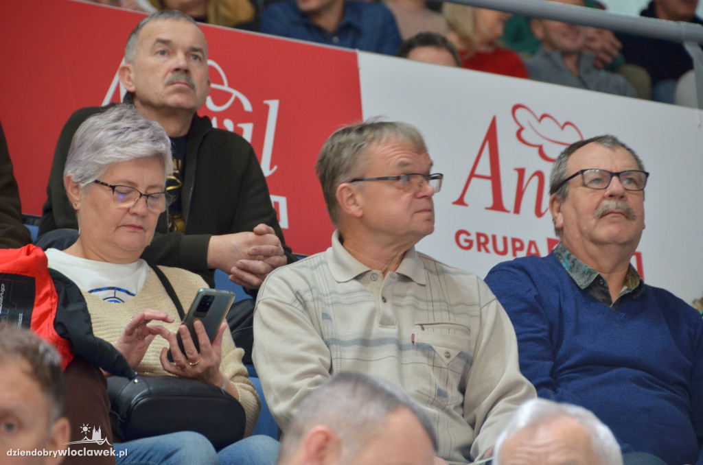 Kibice na meczu Anwil Włocławek vs CSU Sibiu