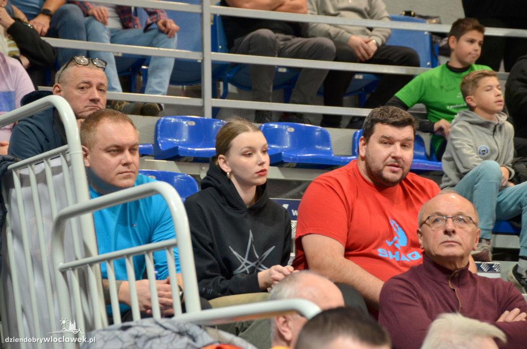 Kibice na meczu Anwil Włocławek vs CSU Sibiu