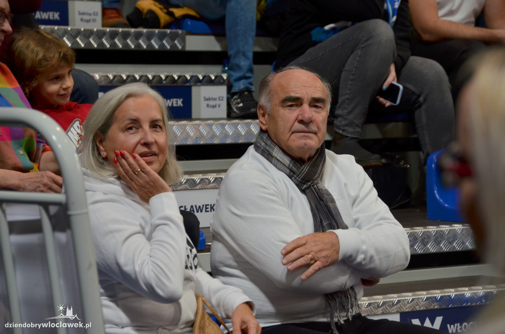 Kibice na meczu Anwil Włocławek vs CSU Sibiu
