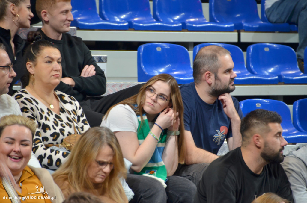 Kibice na meczu Anwil Włocławek vs CSU Sibiu