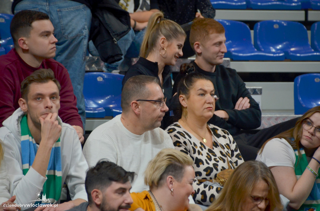 Kibice na meczu Anwil Włocławek vs CSU Sibiu