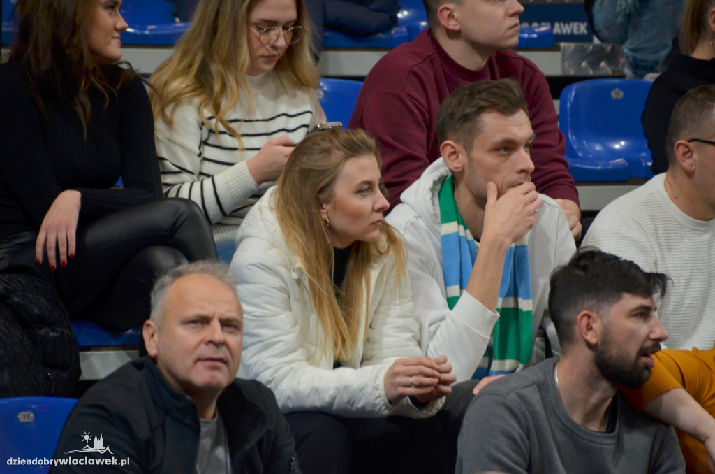 Kibice na meczu Anwil Włocławek vs CSU Sibiu