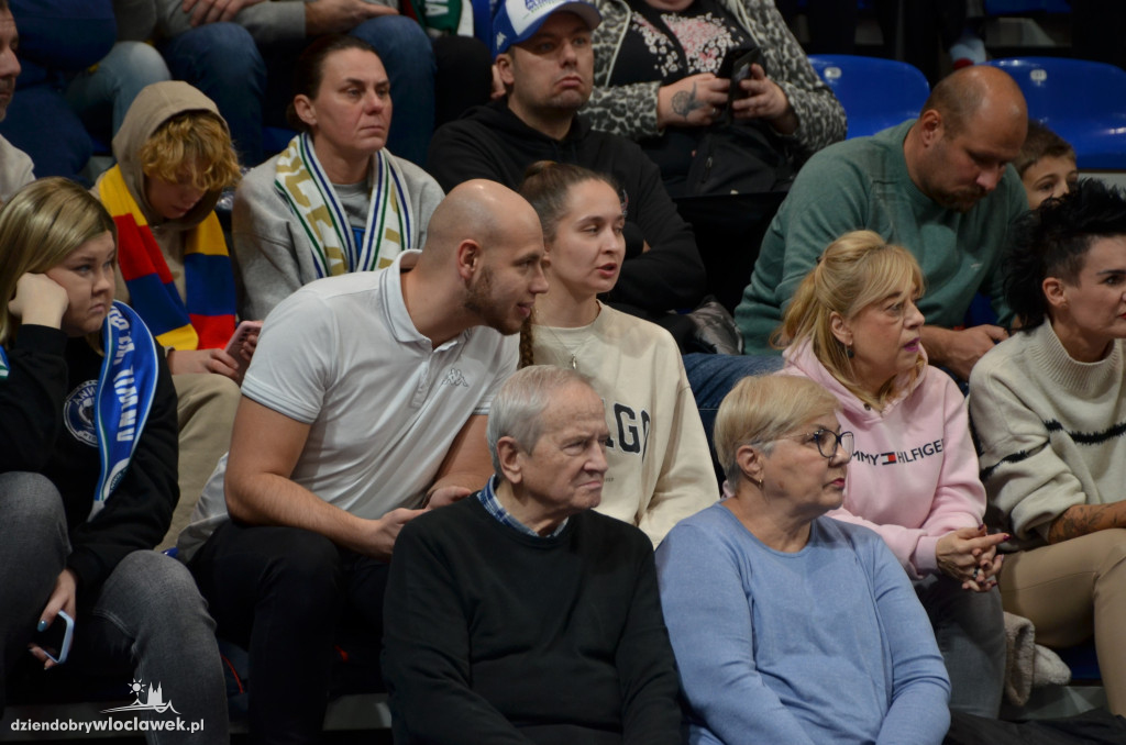 Kibice na meczu Anwil Włocławek vs CSU Sibiu