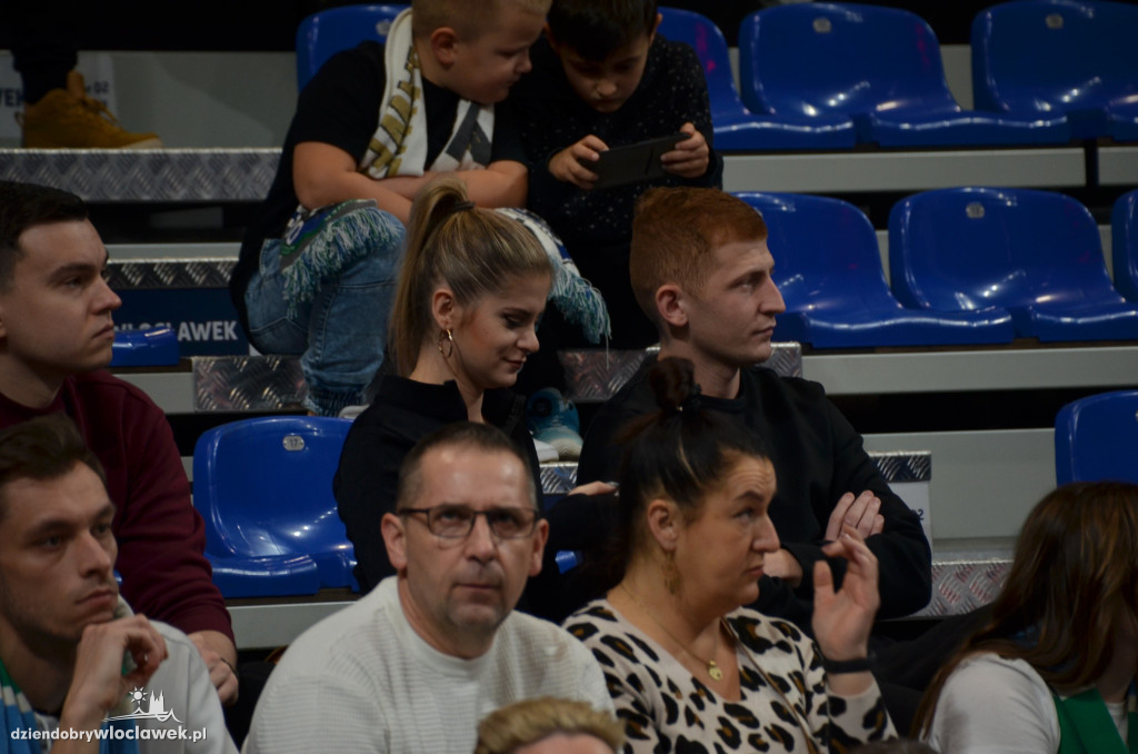 Kibice na meczu Anwil Włocławek vs CSU Sibiu