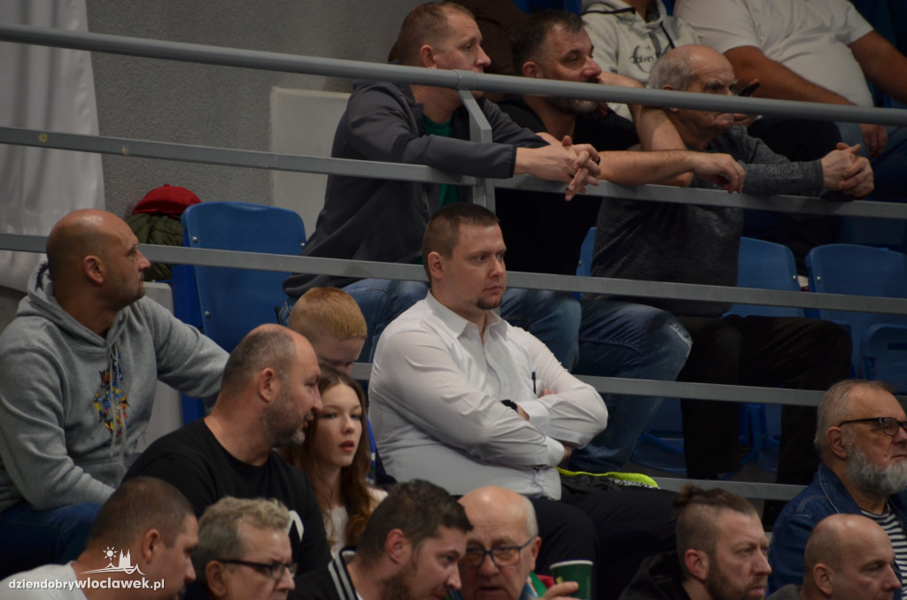 Kibice na meczu Anwil Włocławek vs CSU Sibiu
