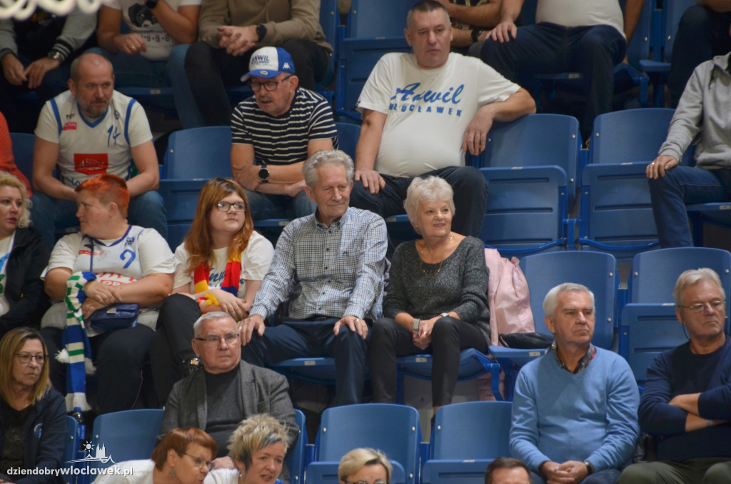 Kibice na meczu Anwil Włocławek vs CSU Sibiu