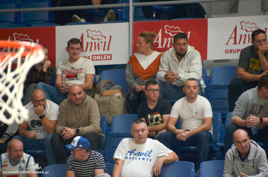 Kibice na meczu Anwil Włocławek vs CSU Sibiu
