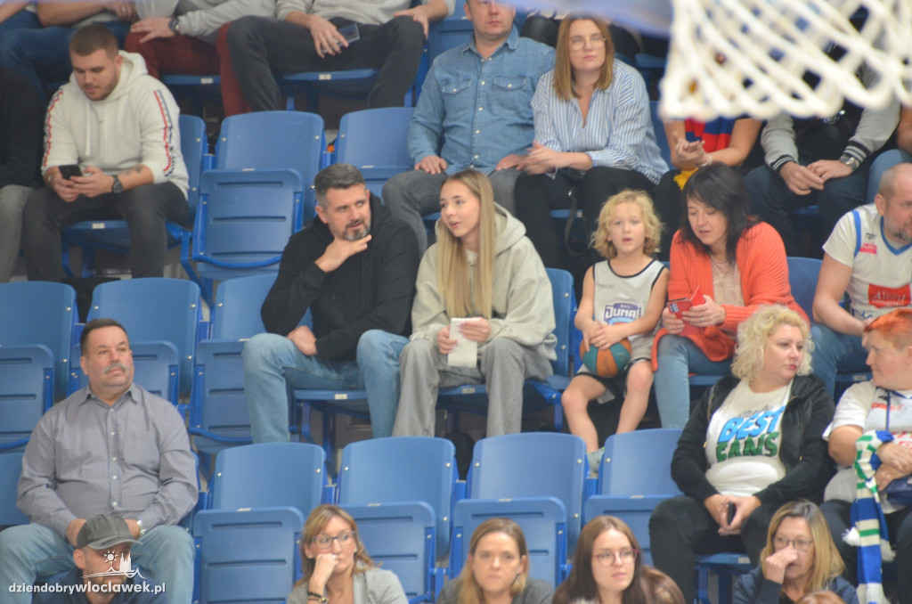 Kibice na meczu Anwil Włocławek vs CSU Sibiu