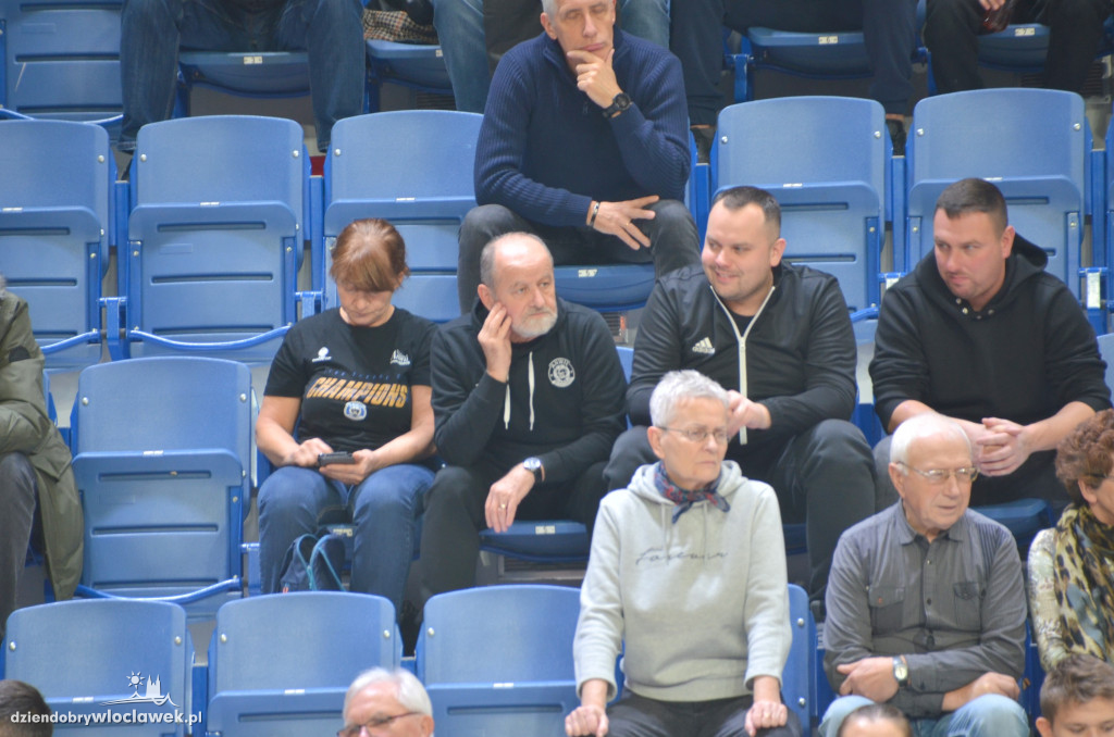 Kibice na meczu Anwil Włocławek vs CSU Sibiu