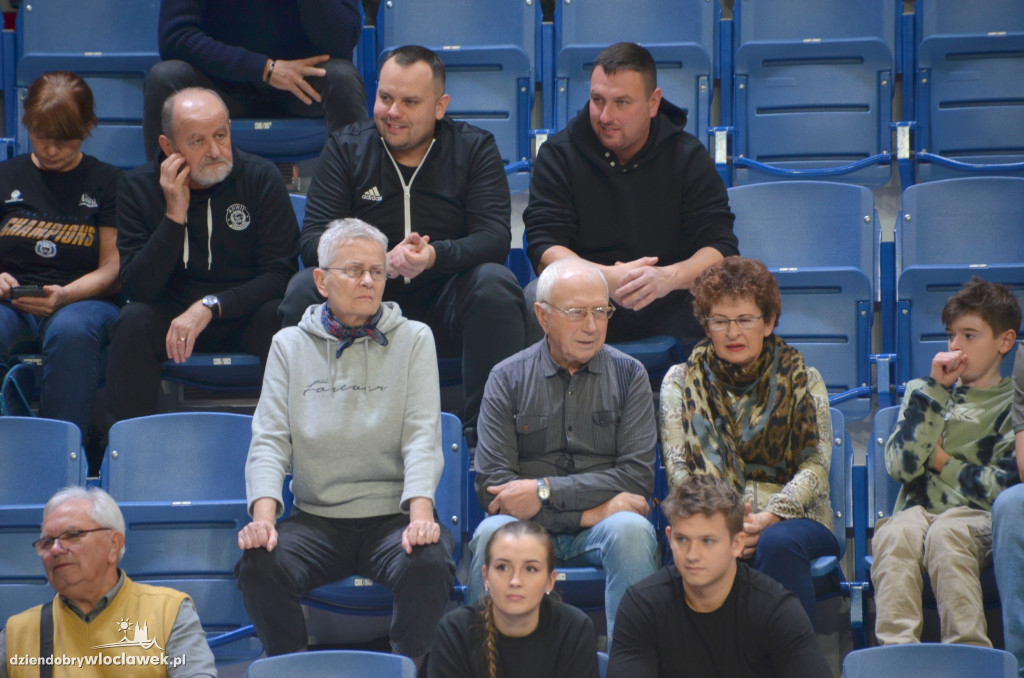 Kibice na meczu Anwil Włocławek vs CSU Sibiu