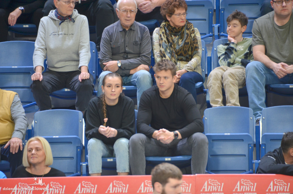 Kibice na meczu Anwil Włocławek vs CSU Sibiu