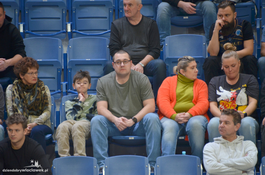 Kibice na meczu Anwil Włocławek vs CSU Sibiu