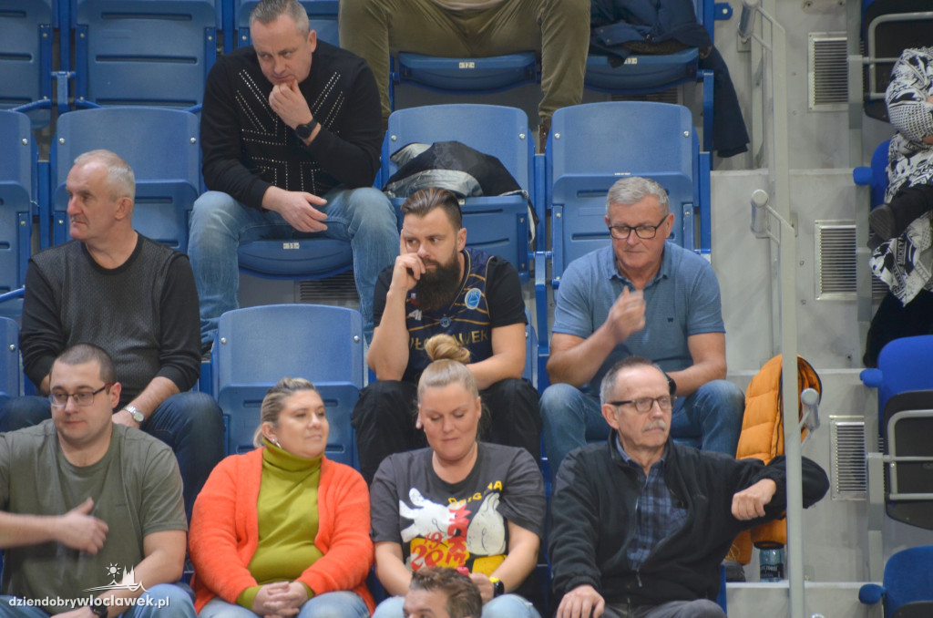 Kibice na meczu Anwil Włocławek vs CSU Sibiu