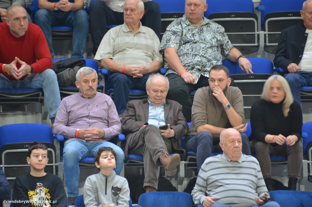 Kibice na meczu Anwil Włocławek vs CSU Sibiu