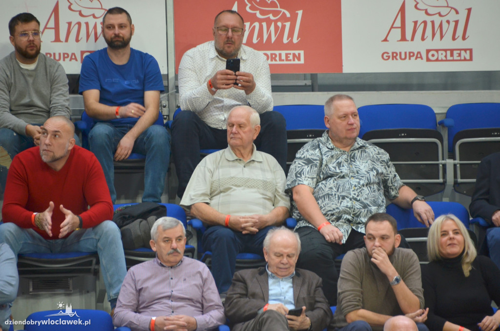 Kibice na meczu Anwil Włocławek vs CSU Sibiu