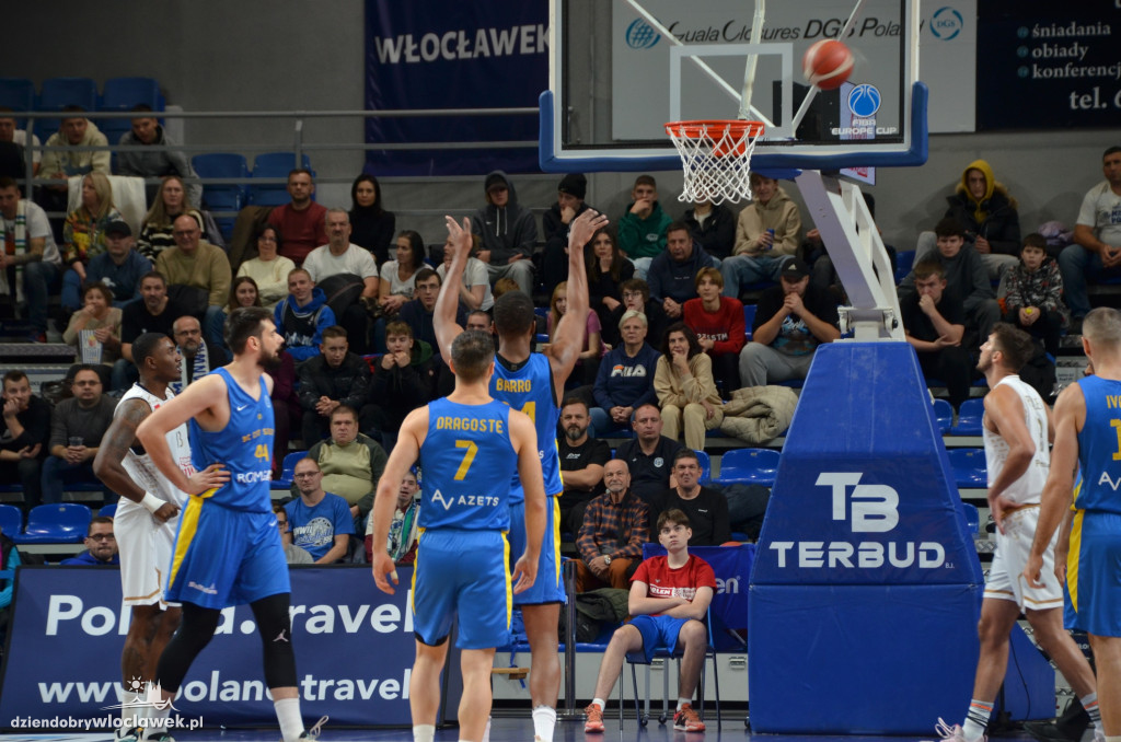 Mecz Anwil Włocławek vs BC CSU Sibiu