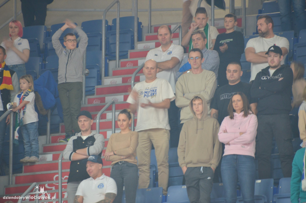 Kibice na meczu Anwil Włocławek vs CSU Sibiu