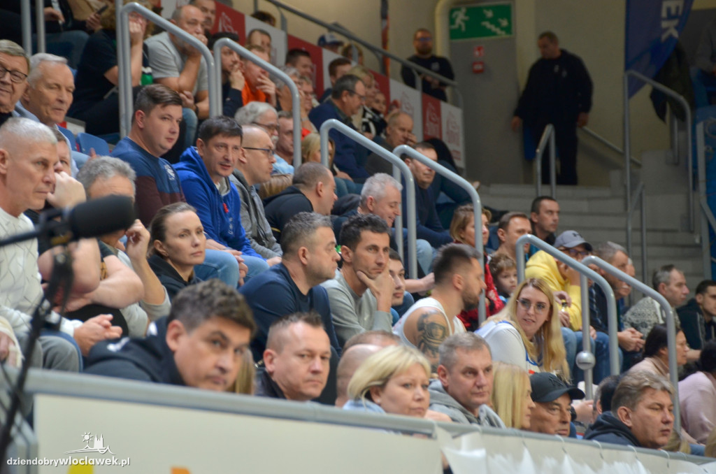 Kibice na meczu Anwil Włocławek vs CSU Sibiu