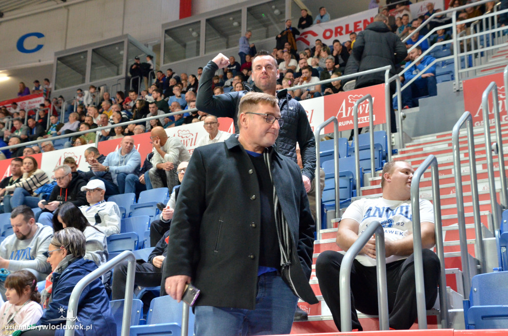 Kibice na meczu Anwil Włocławek vs. Dziki Warszawa