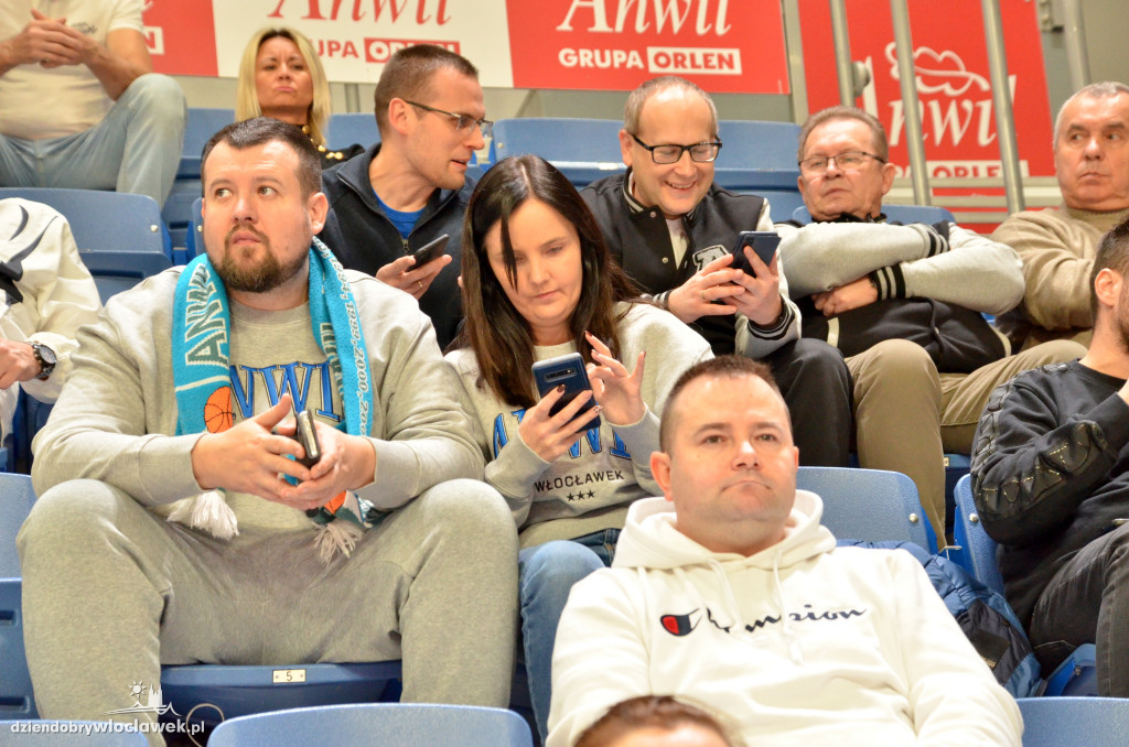 Kibice na meczu Anwil Włocławek vs. Dziki Warszawa