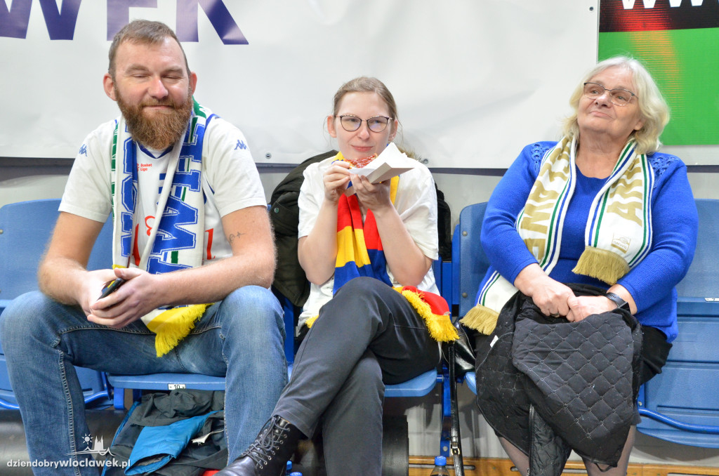 Kibice na meczu Anwil Włocławek vs. Dziki Warszawa