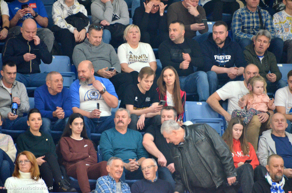 Kibice na meczu Anwil Włocławek vs. Dziki Warszawa