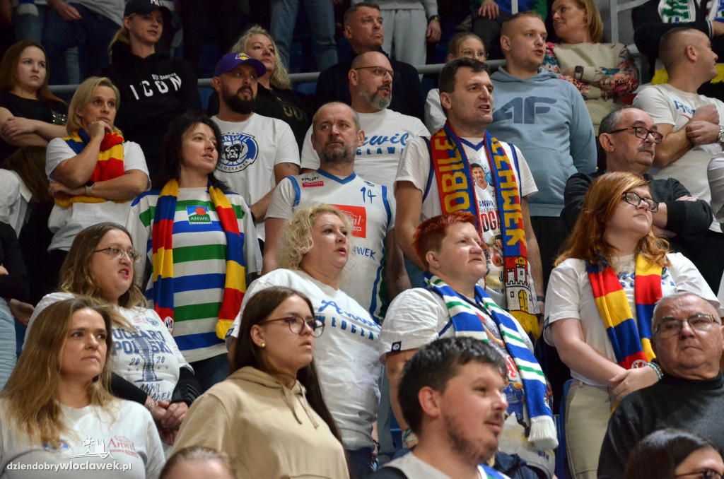 Kibice na meczu Anwil Włocławek vs. Dziki Warszawa