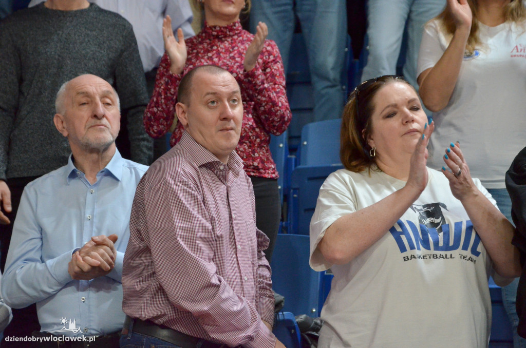 Kibice na meczu Anwil Włocławek vs. Dziki Warszawa