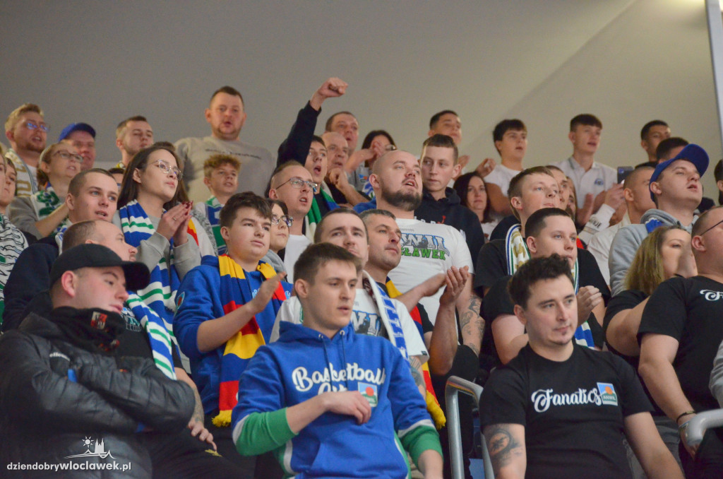 Kibice na meczu Anwil Włocławek vs. Dziki Warszawa