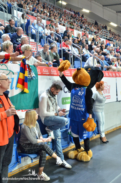 Kibice na meczu Anwil Włocławek vs. Dziki Warszawa
