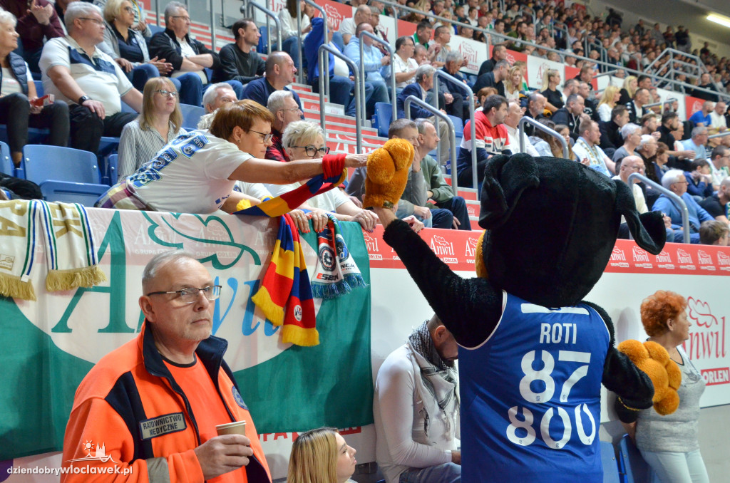 Kibice na meczu Anwil Włocławek vs. Dziki Warszawa