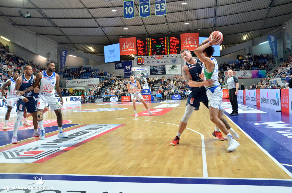 Mecz Anwil Włocławek vs. Dziki Warszawa