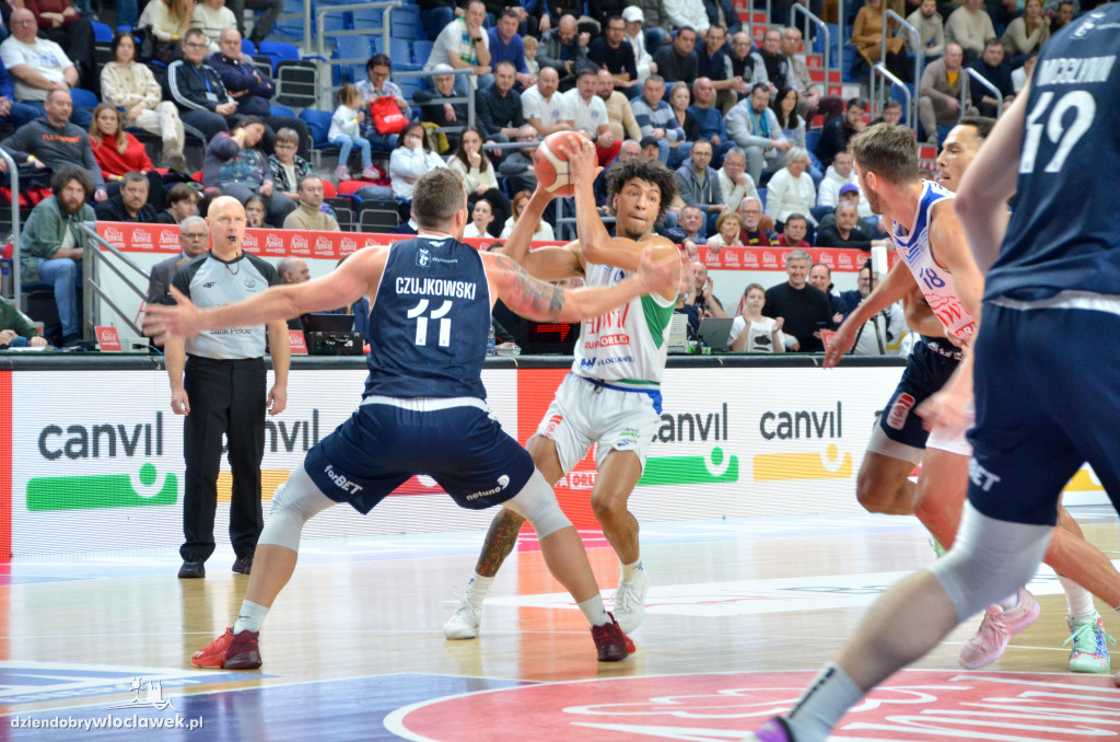 Mecz Anwil Włocławek vs. Dziki Warszawa