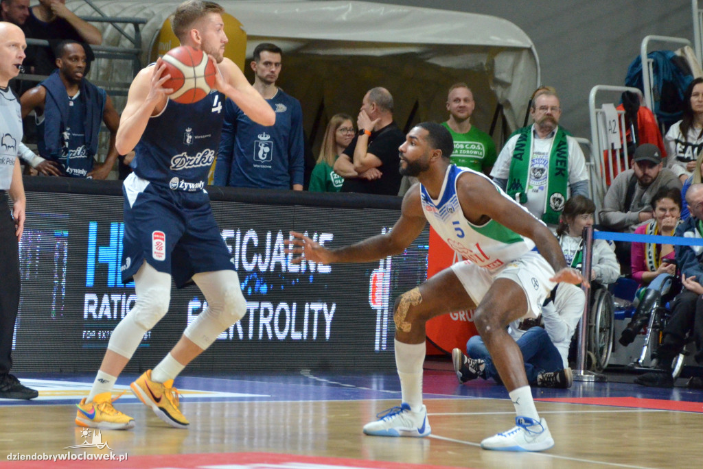 Mecz Anwil Włocławek vs. Dziki Warszawa