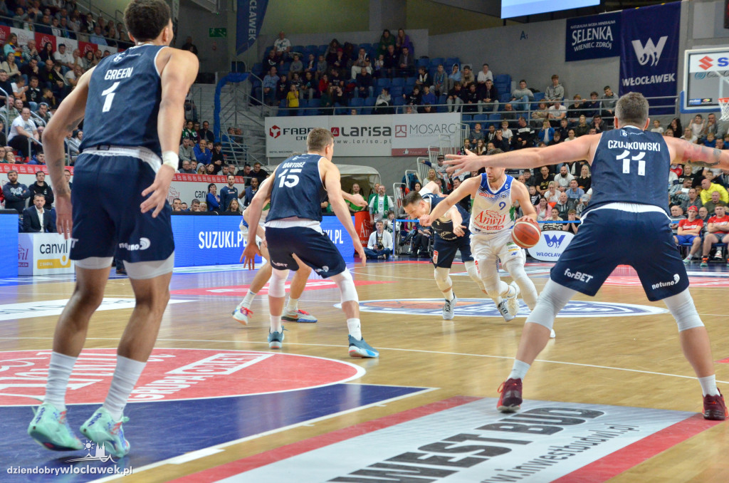 Mecz Anwil Włocławek vs. Dziki Warszawa