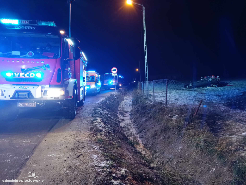 Wypadek w Chełmicy Dużej