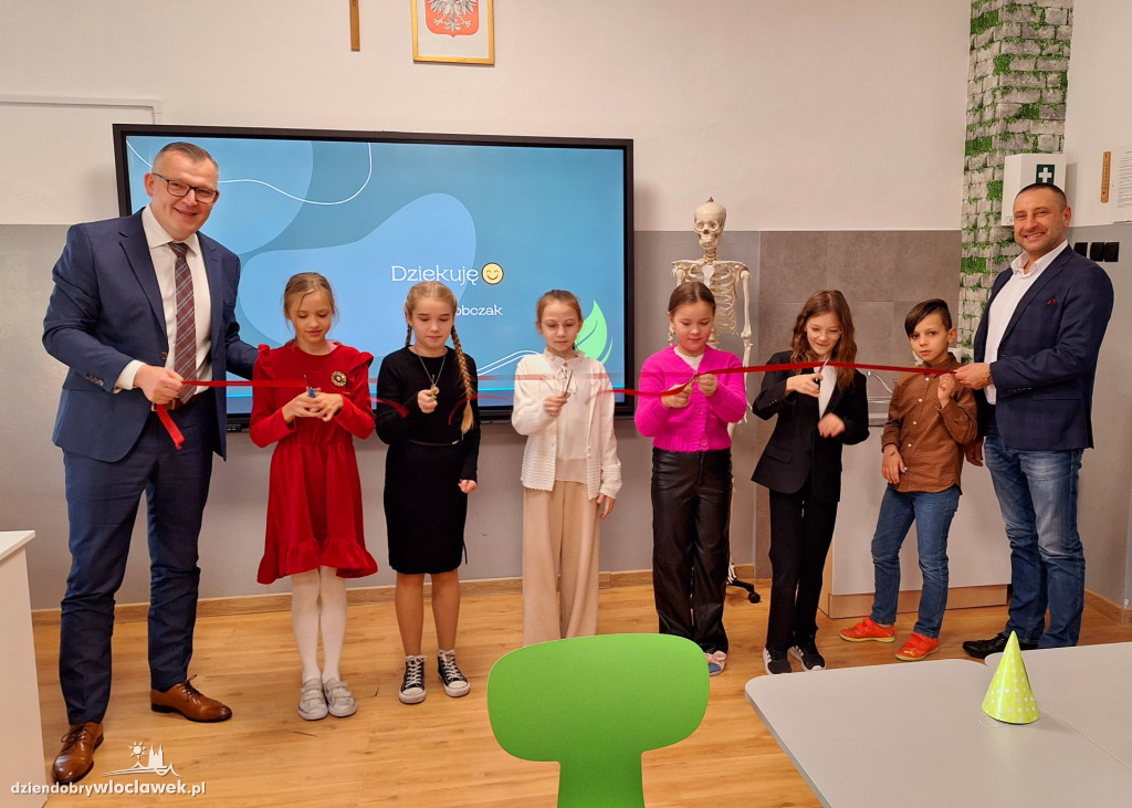 Otwarcie ekopracowni w SP 1 w Brześciu Kuj.